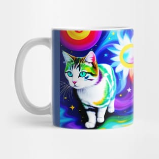 Cosmic Graceful Kawaii Cat Mug